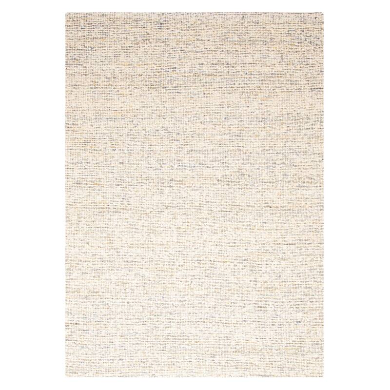 ECARPETGALLERY Braid weave Sienna Cream Wool Rug - 5'5 x 7'5