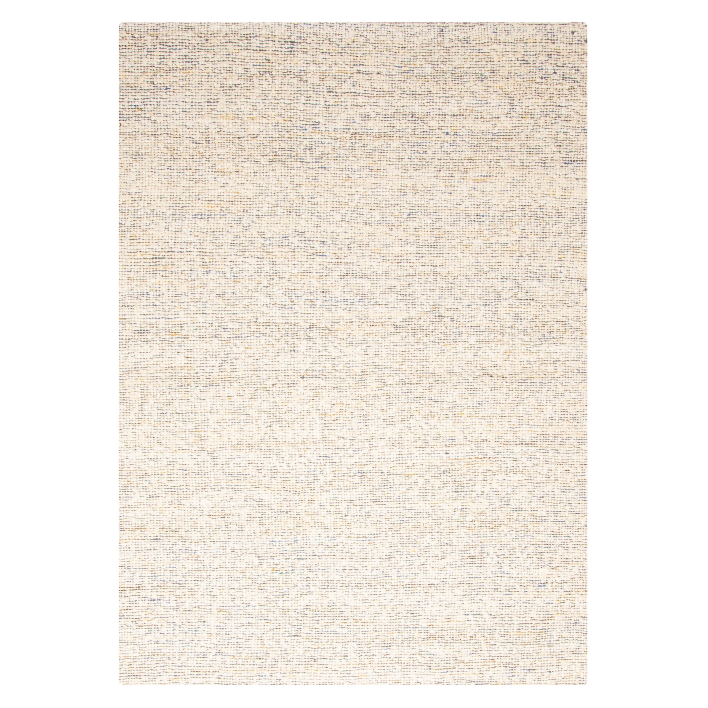 ECARPETGALLERY Braid weave Sienna Cream Wool Rug - 5'5 x 7'5