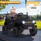 preview thumbnail 8 of 45, 12V Ride On Car for Kids with LED Lights and Safety Features - 37" x 24.5" x 25.5"