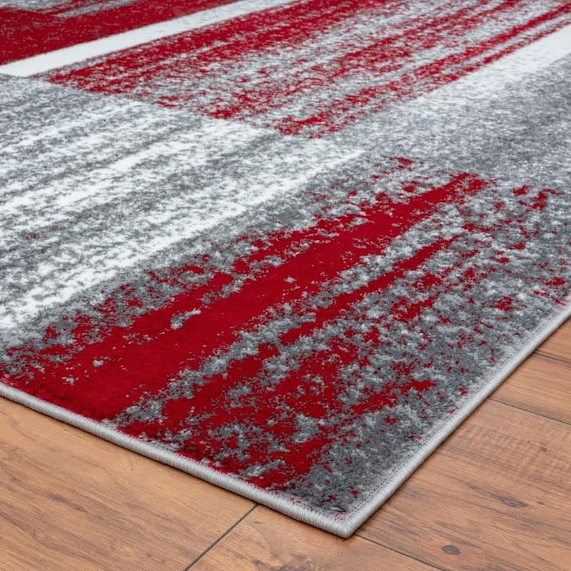 Luxe Weavers Art Deco Abstract Geometric Area Rug