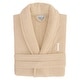preview thumbnail 59 of 77, Authentic Hotel Spa Unisex Turkish Cotton Terry Cloth Bath Robe with single letter White Bookman Monogram. L/XL - I