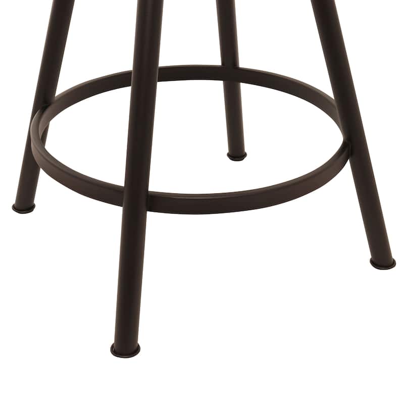 Tempo Furniture Lennix Swivel 26" Counterstool w/ Fully Welded Metal Frame (Commercial Grade) by Furnish Theory (Various Colors)