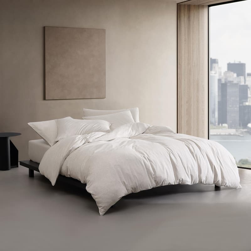 Calvin Klein Modern Cotton Melange Solid Comforter Set