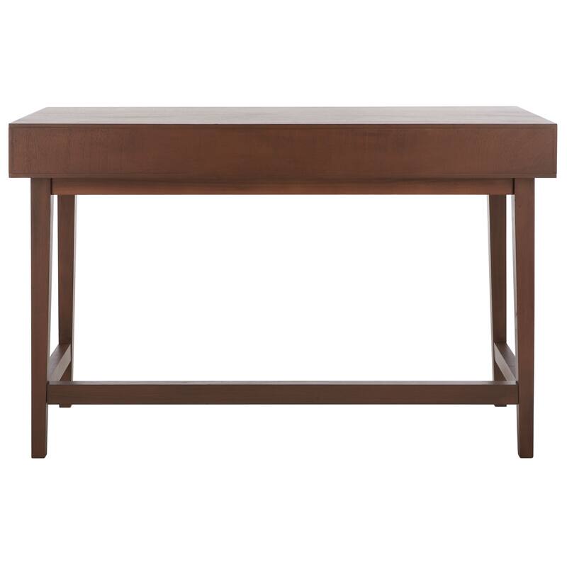 SAFAVIEH Delsie 3-Drawer Desk - Brown