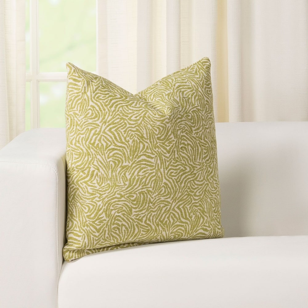 Tigress Keylime Animal Print Throw Pillow