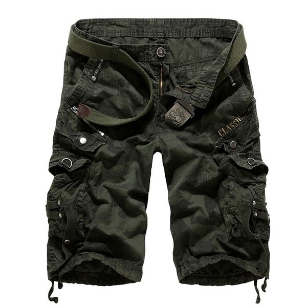 mens casual cargo shorts