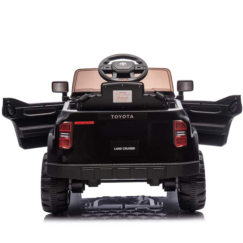 12V Kids Ride On Car W/Parents Control,Licensed Toyota LC250 2024,Four-wheel suspension,Adjustable volume,For Kids Aged 2-4
