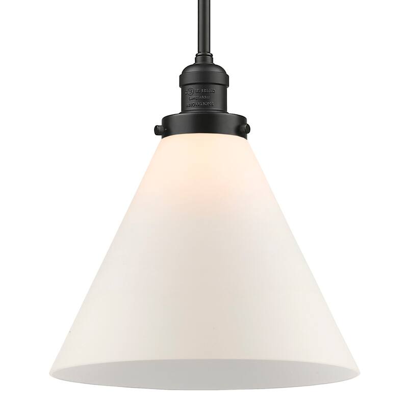 Innovations Lighting Large Cone Single Light 8" Wide Mini Pendant with