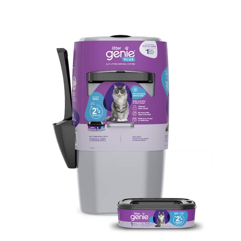 Litter Genie Plus Pail (Silver)