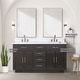 preview thumbnail 73 of 119, Lexora Abbey Bath Vanity and Carrara Marble Top