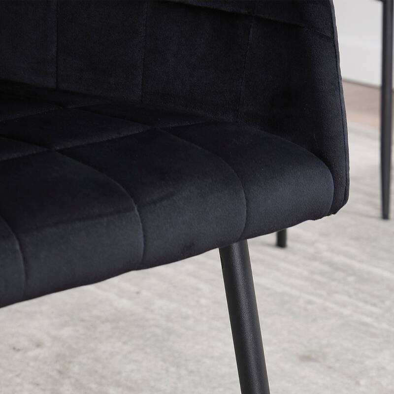 2PCS Velvet Dining Chairs