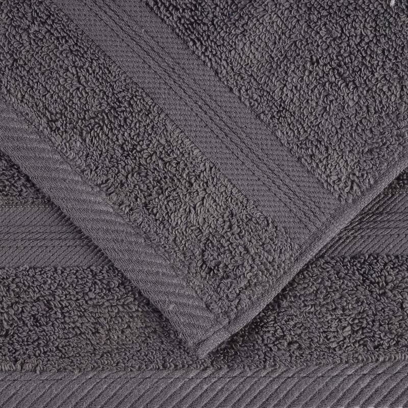 Superior Smart Dry Zero Twist Cotton 6-Piece Assorted Towel Set