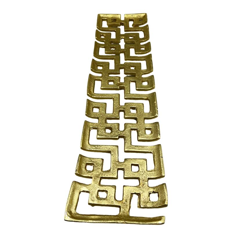 Decorative Handmade Aluminum Modern Tray