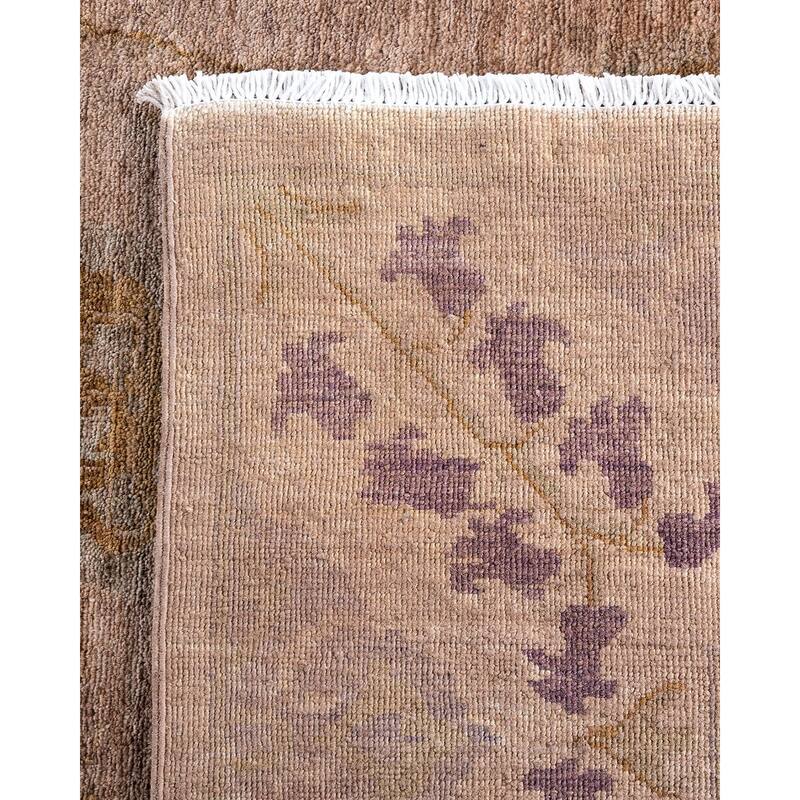 Vibrance One-of-a-Kind Hand-Knotted Area Rug - Beige, 8' 10" x 8' 10" - 8' 10" x 8' 10"