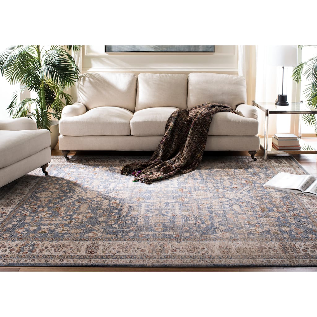 SAFAVIEH Heirloom Celeste Traditional Oriental Polyester Rug