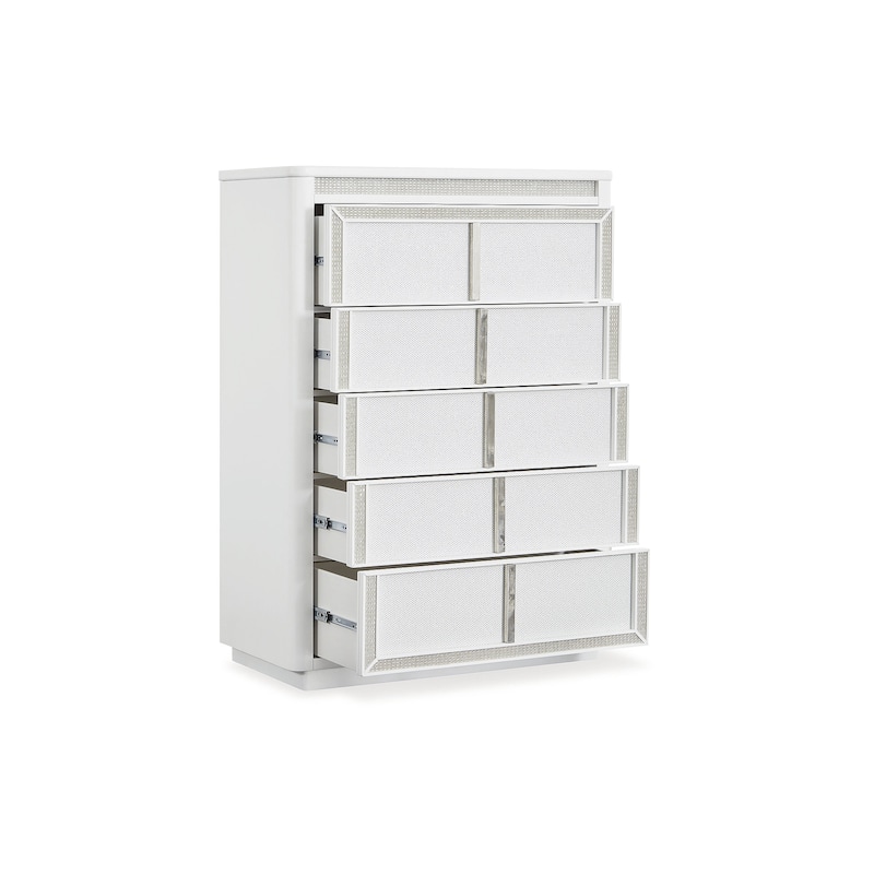 Signature Design by Ashley Chalanna White Chest of Drawers