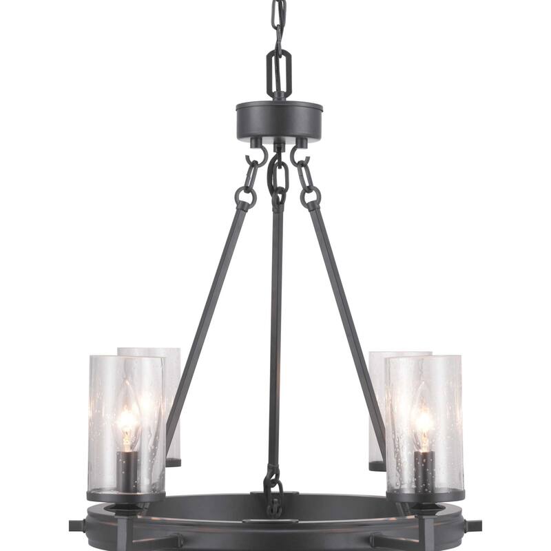 Progress Lighting Gresham 6 Light 28" Wide Taper Candle Chandelier