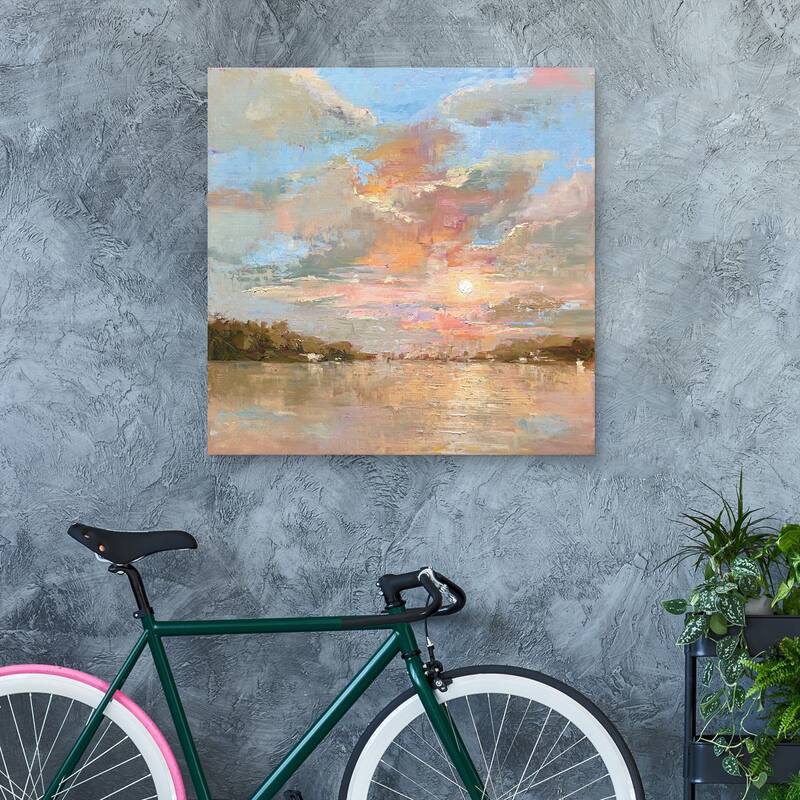 Heavenly Glow by Jennifer Stottle Taylor Canvas Art Print