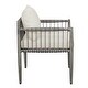 preview thumbnail 8 of 15, Uttermost Borneo White Outdoor Dining Chair