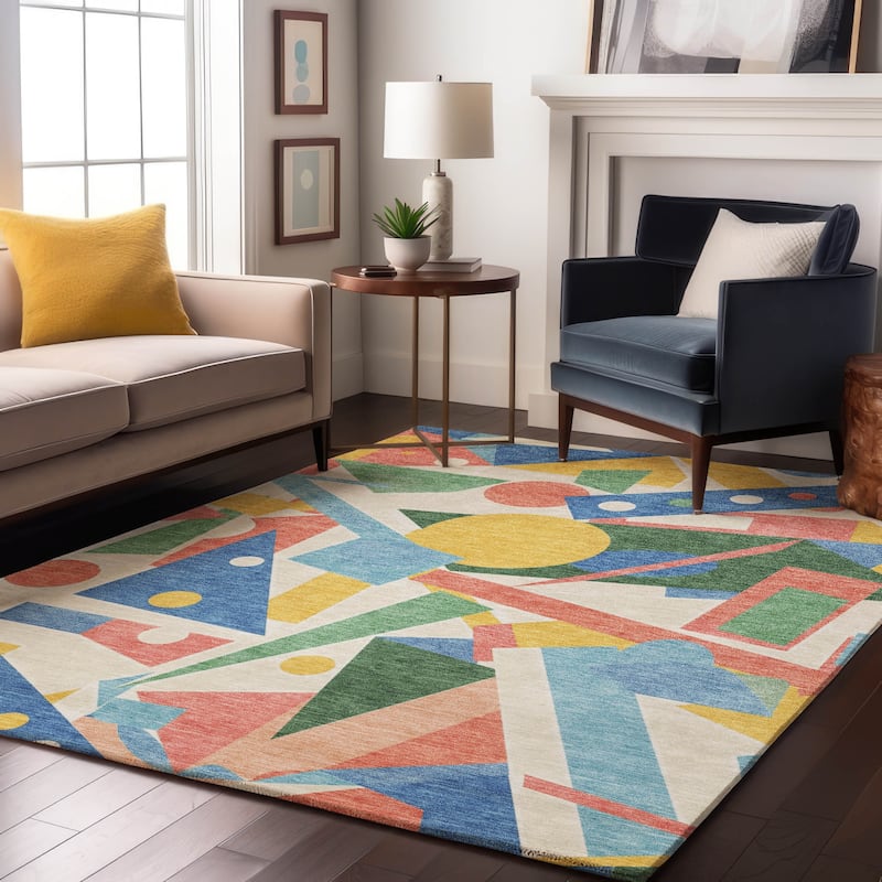Premium Washable Super Soft Casual Contempoary Mayfield Rug