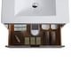 preview thumbnail 76 of 109, Fine Fixtures - Wall Mount Bathroom Vanity And Sink, Knob Free Design - Alpine Collection -