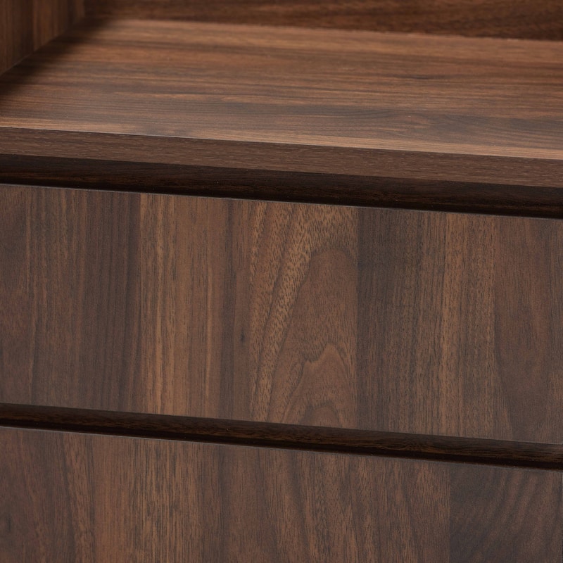 Hale Modern and Contemporary Wood 1-Door Nightstand