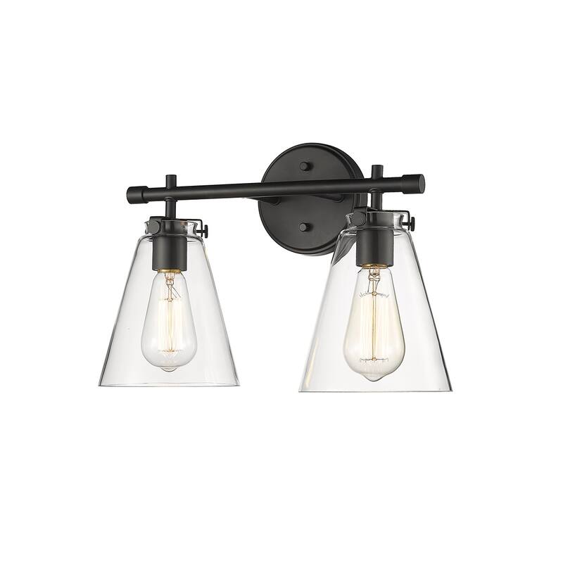 Millennium Lighting 2 Light 16" Wide Bathroom Vanity Light with Clear