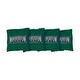 preview thumbnail 1 of 1, Northeastern State Riverhawks Green Cornhole Bags All-Weather Resin Filled