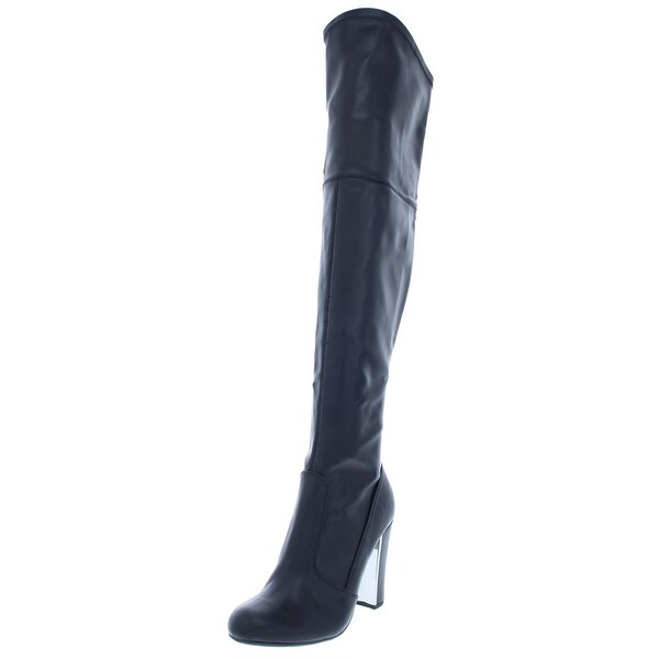 leather over the knee boots canada