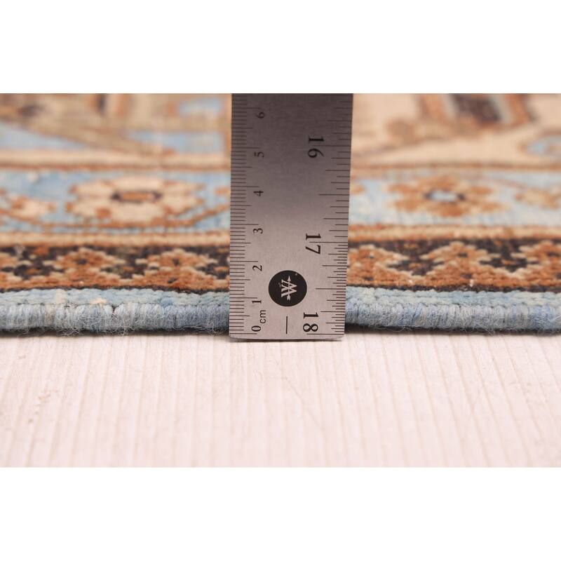 ECARPETGALLERY Hand-knotted Antalya Vintage Copper Wool Rug - 7'7 x 11'6