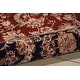 preview thumbnail 4 of 3, Nourison Hand-tufted Persian Floral Wool and Silk Burgundy Area Rug