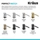 preview thumbnail 10 of 56, Kraus Kitchen Soap Dispenser