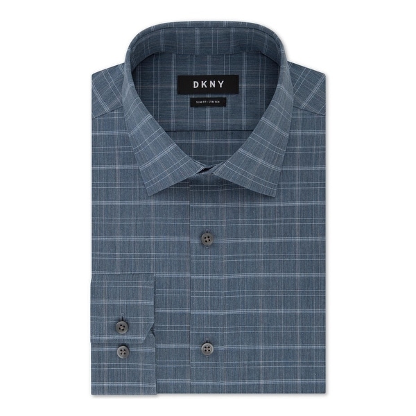 dkny slim fit dress shirt