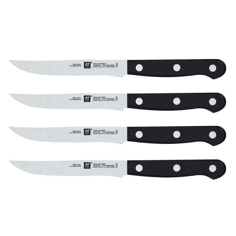 ZWILLING TWIN Gourmet Classic 9-pc Steak Knife Block Set