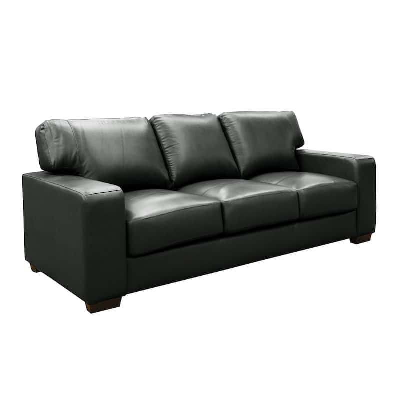 Bordeaux Leather Match Sofa, Loveseat, Armchair and Ottoman