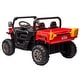 preview thumbnail 8 of 95, Electric 24V Ride-On Dump Truck for Kids, 2 Seater with Remote Control, Non-Slip Tires, and Storage Space