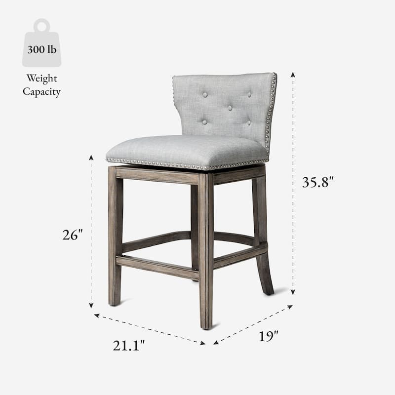 Maven Lane Hugo Kitchen Stool