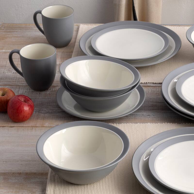 Noritake Colorwave 16-Piece Curve Dinnerware Set, Service For 4