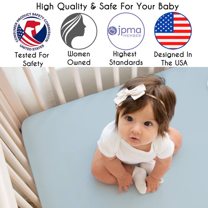 Sweet Jojo Designs Ocean Seashells Boy, Girl, Unisex/Gender Neutral 4-piece Nursery Crib Bedding Set Nautical Beach Theme Nature