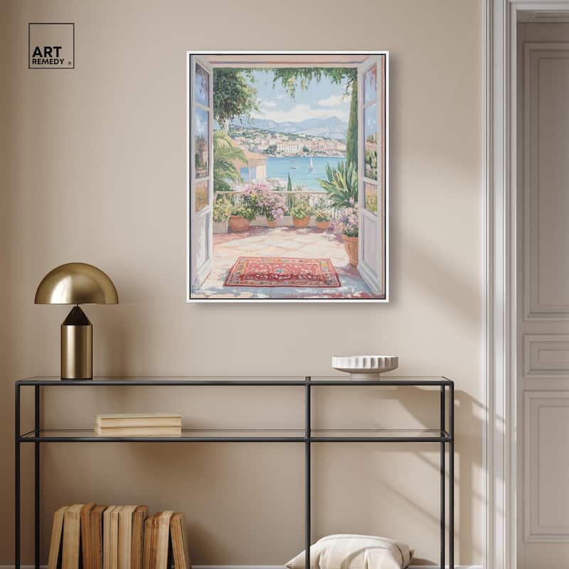 Room with a View Canvas by Art Remedy