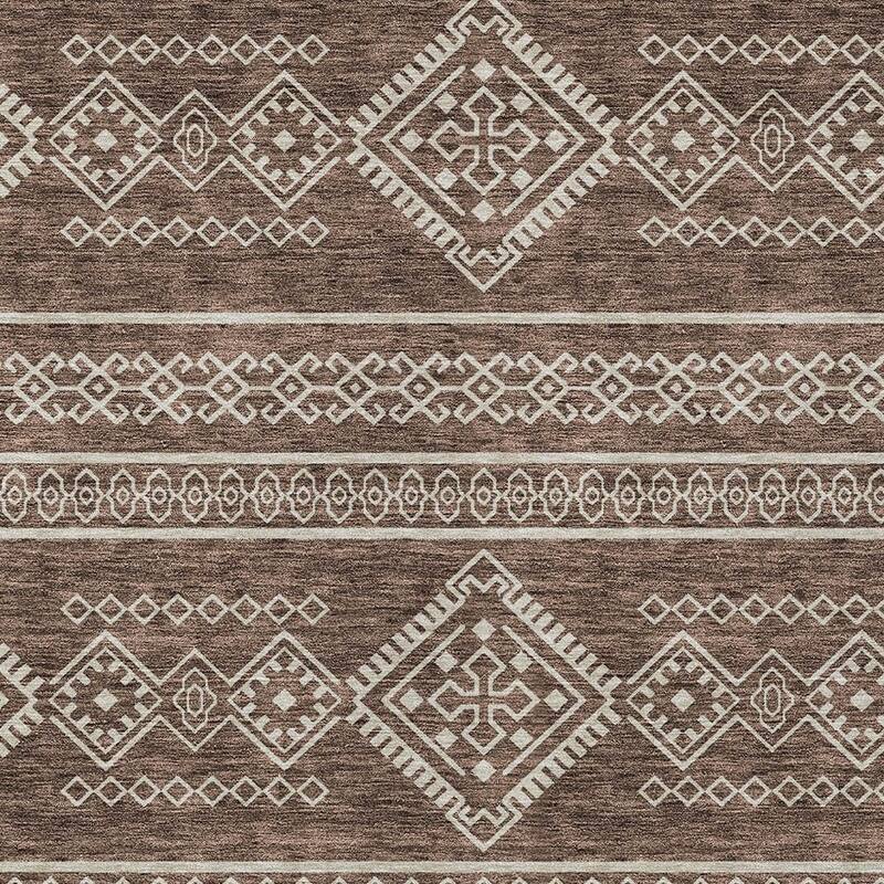 HomeRoots Southwestern Transitional Rectangle Outdoor Rug