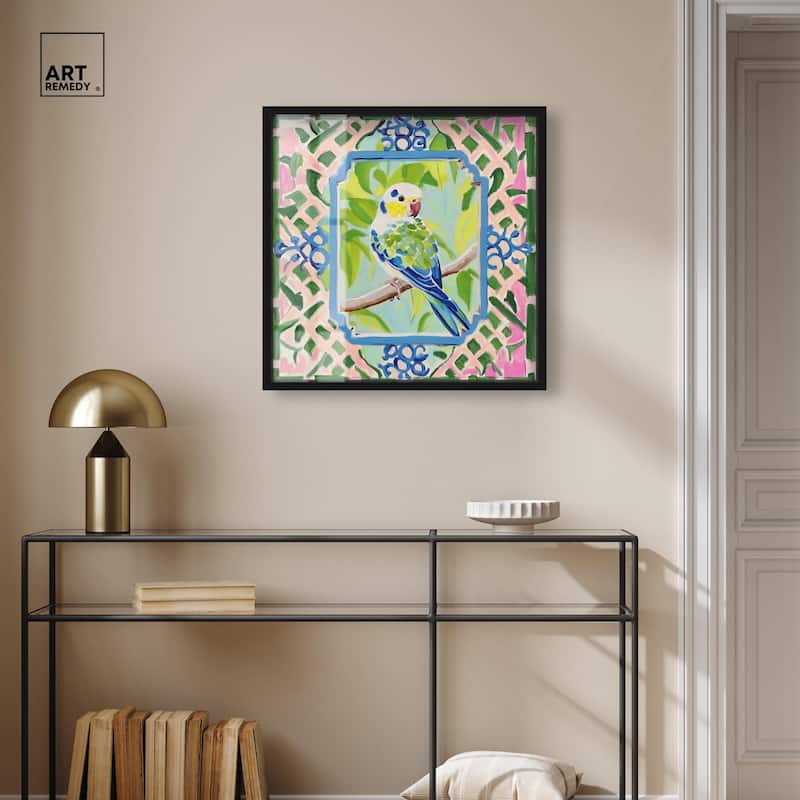 Garden Gate II Shadowbox by Art Remedy