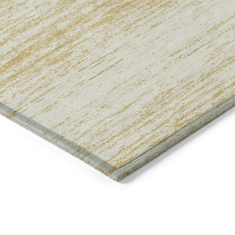 HomeRoots Striped Transitional Rectangle Outdoor Rug