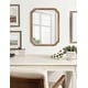 preview thumbnail 15 of 50, Kate and Laurel Marston Square Wood Wall Mirror