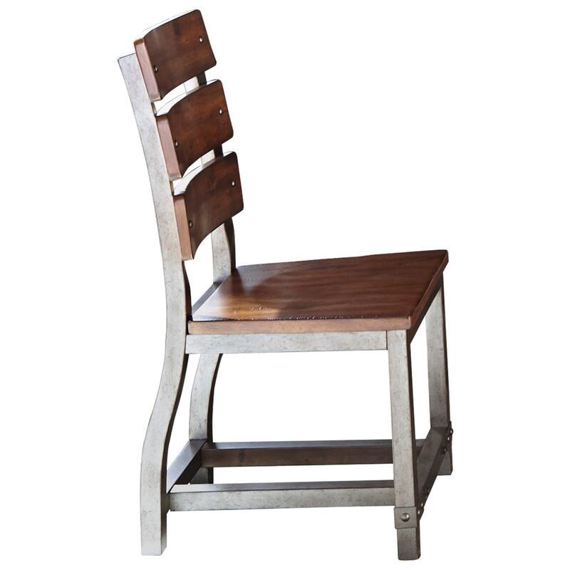 5pc Dining Table with Extension Leaf and 4 Side Chairs