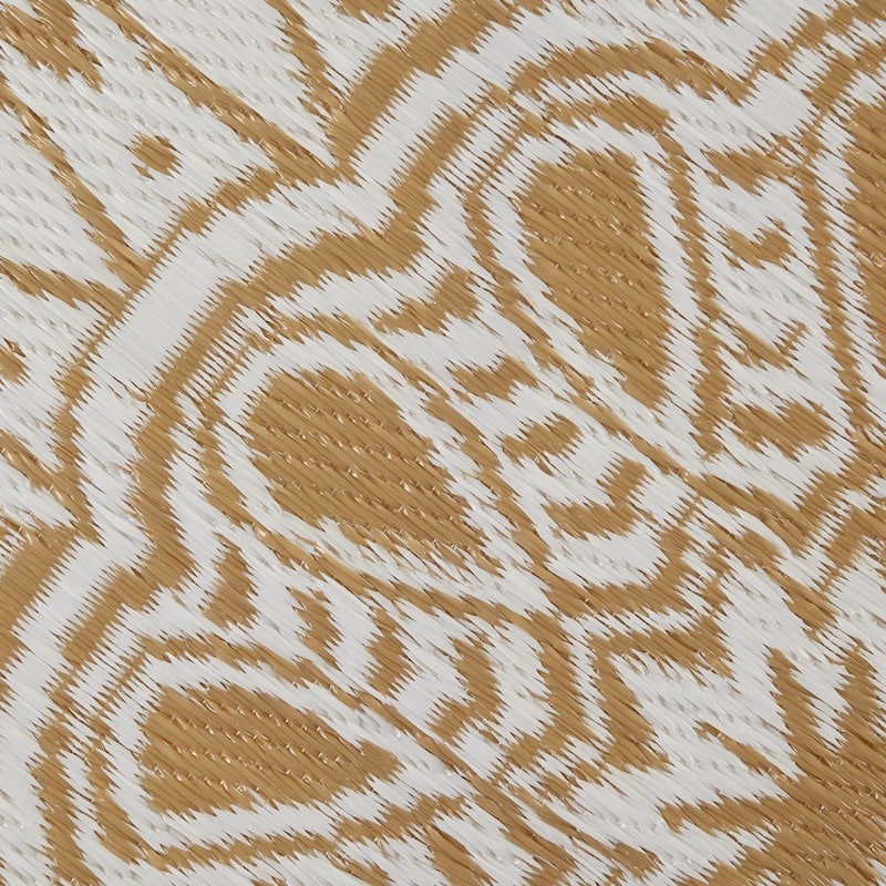 DII Blue Sunflower Outdoor Rug 5 Ft Round