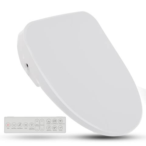 Shore Smart Electric Bidet Toilet Seat with Remote Pad and Heated Seat