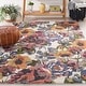 preview thumbnail 4 of 30, SAFAVIEH Handmade Blossom Brunhilda French Country Floral Wool Rug 3' x 5' - Ivory/Blue