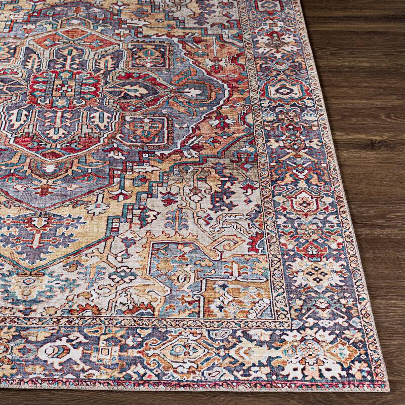 Artistic Weavers Adenia Vintage Medallion Printed Area Rug