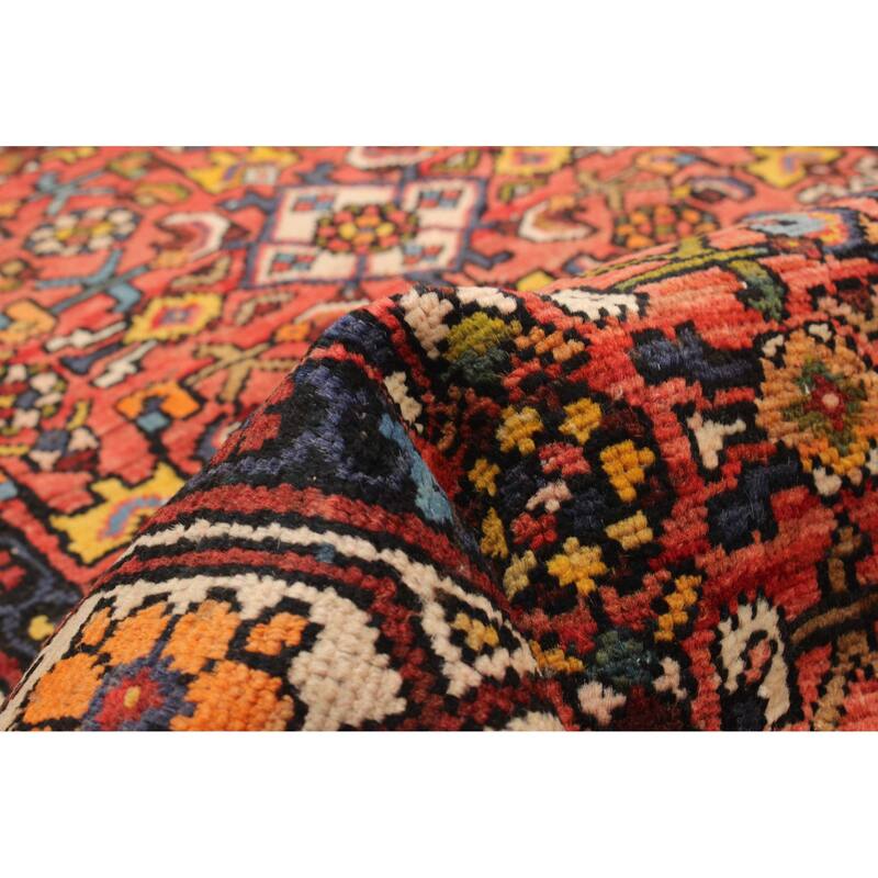 ECARPETGALLERY Hand-knotted Andelz Red Wool Rug - 3'2 x 9'8